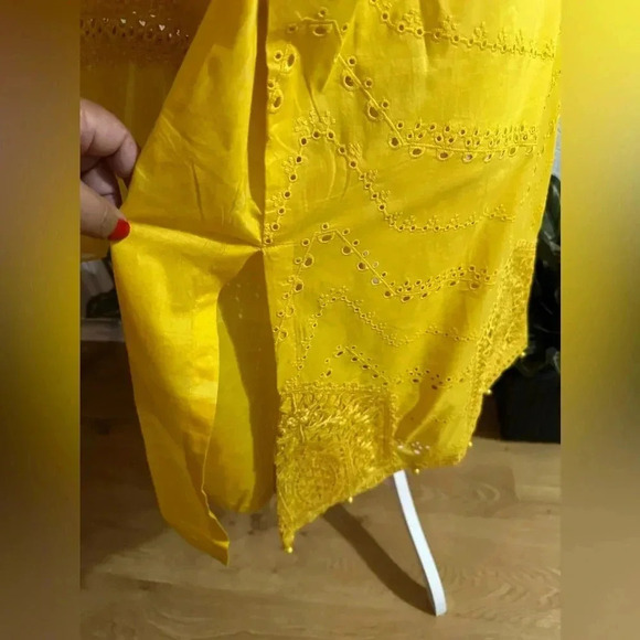 Maria B. Sequined eyelet shirt/dress size L - Picture 10 of 12